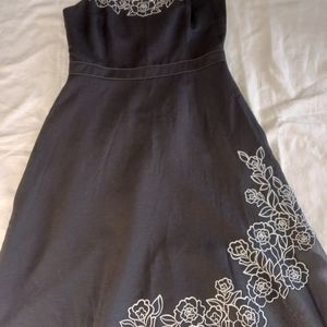 PLAZA SOUTH Black and white dress size 10